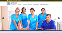 Desktop Screenshot of praxisklinik-schwerin.de